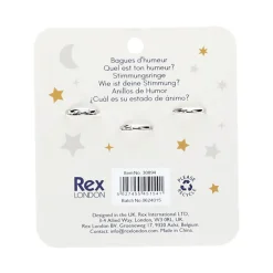 Mood Rings Heart Star and Moon (set of 3) by Rex London