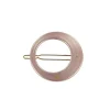 Moon Hair Clip in Pink by Bon Dep