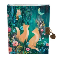 Moonlit Meadow Lockable Notebook by Roger La Borde