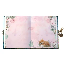 Moonlit Meadow Lockable Notebook by Roger La Borde