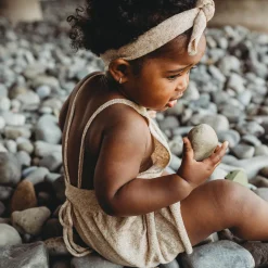 Morio Shortalls in Mineral by Mabli