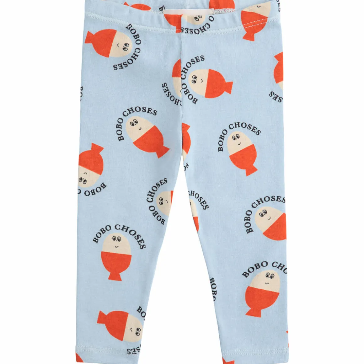 Morning Egg All Over Baby Leggings by Bobo Choses