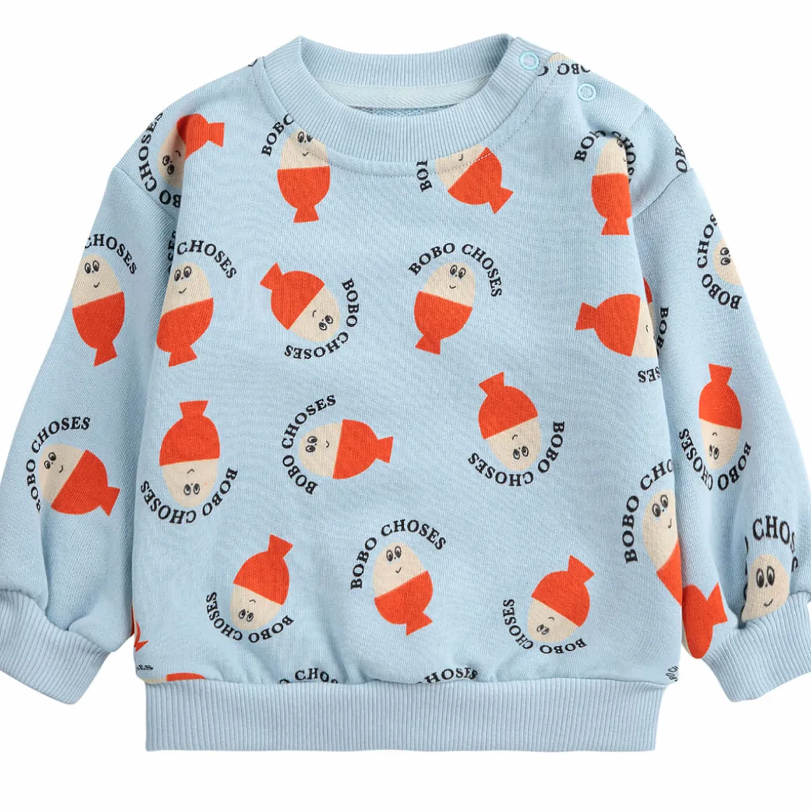 Morning Egg All Over Baby Sweatshirt by Bobo Choses