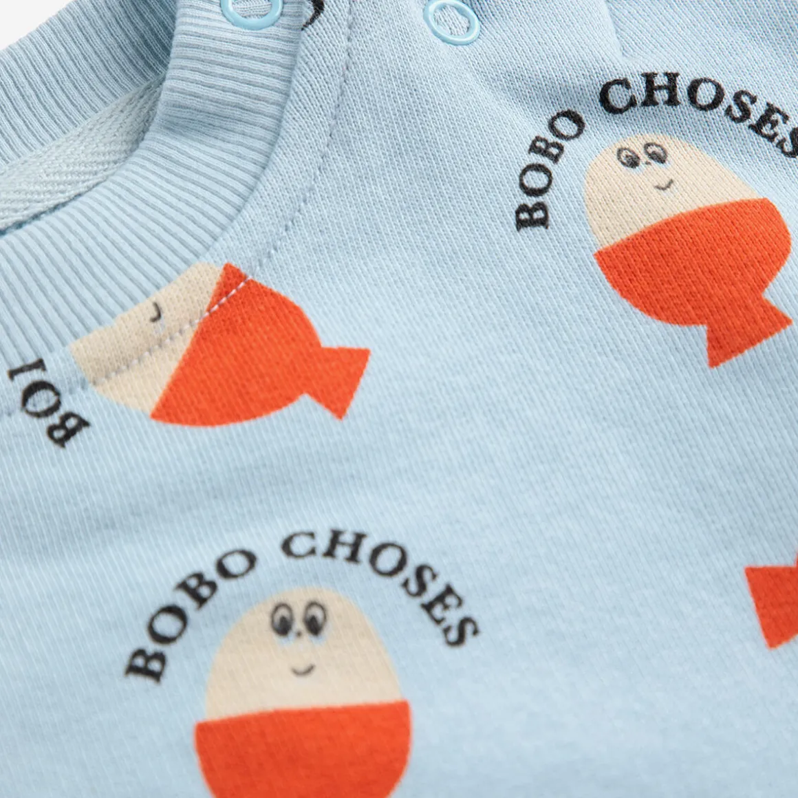 Morning Egg All Over Baby Sweatshirt by Bobo Choses