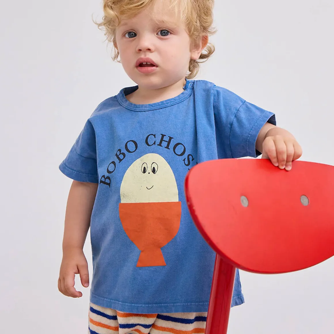 Morning Egg Baby T-Shirt by Bobo Choses