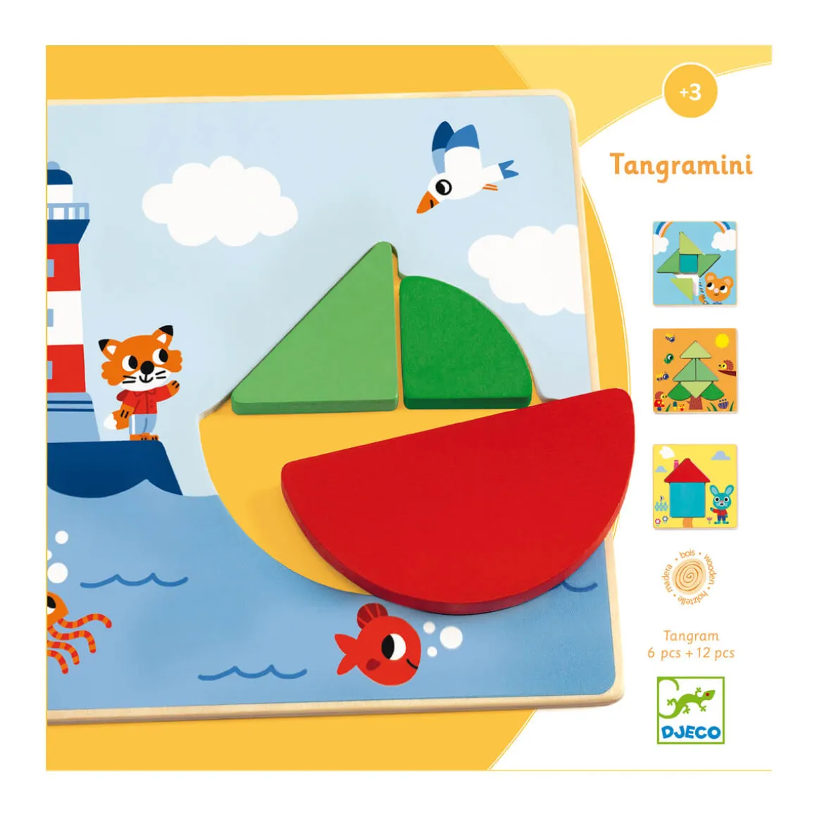 Mosaic Tangram Game by Djeco