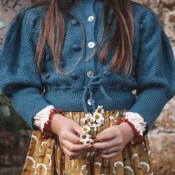 Moss Cardigan in Blue by Lali - Last One In Stock - 5 Years