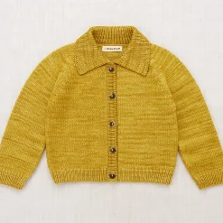 Motley Cardigan in Citron by Misha & Puff