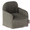 Mouse Chair in Green Checker by Maileg