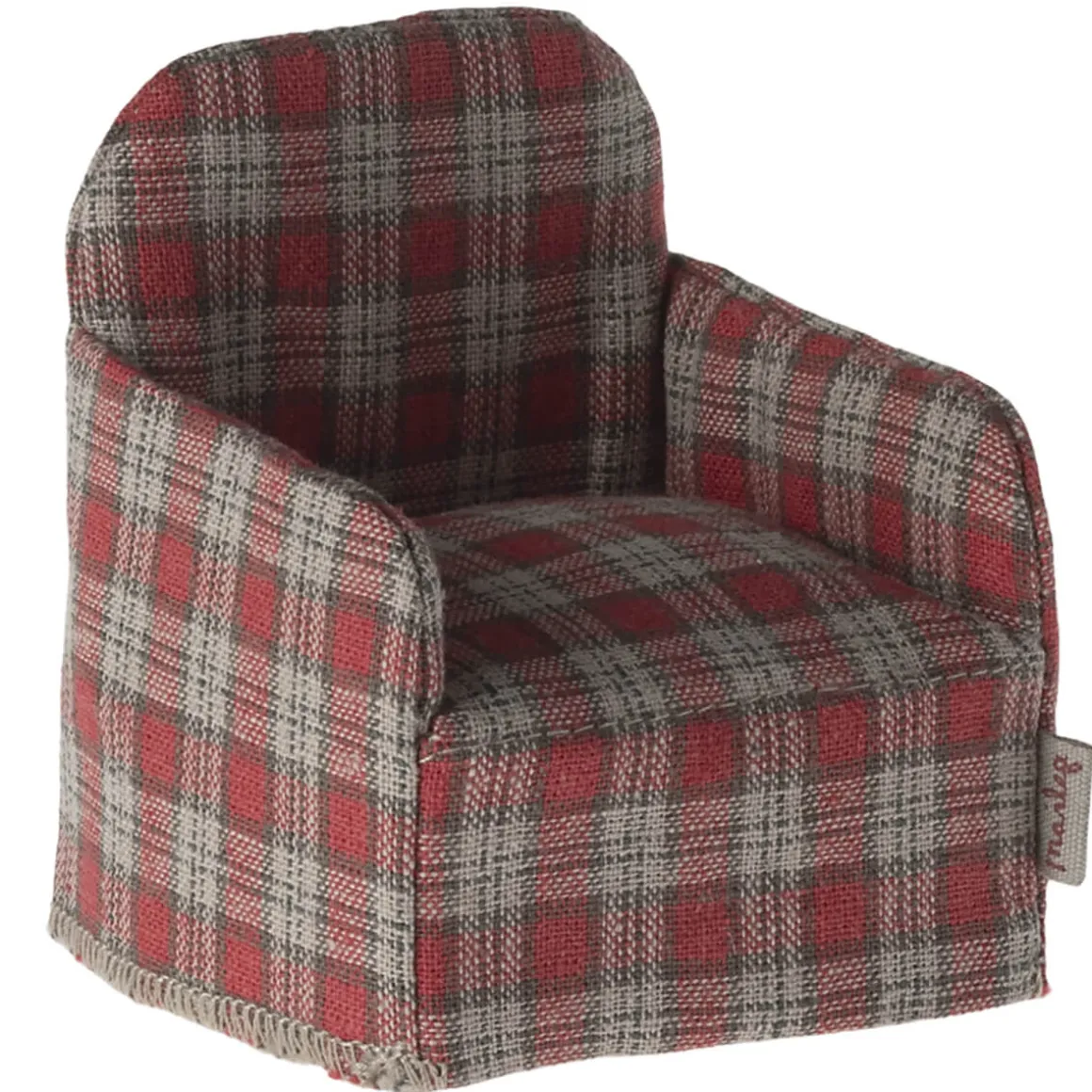 Mouse Chair in Red Checker by Maileg