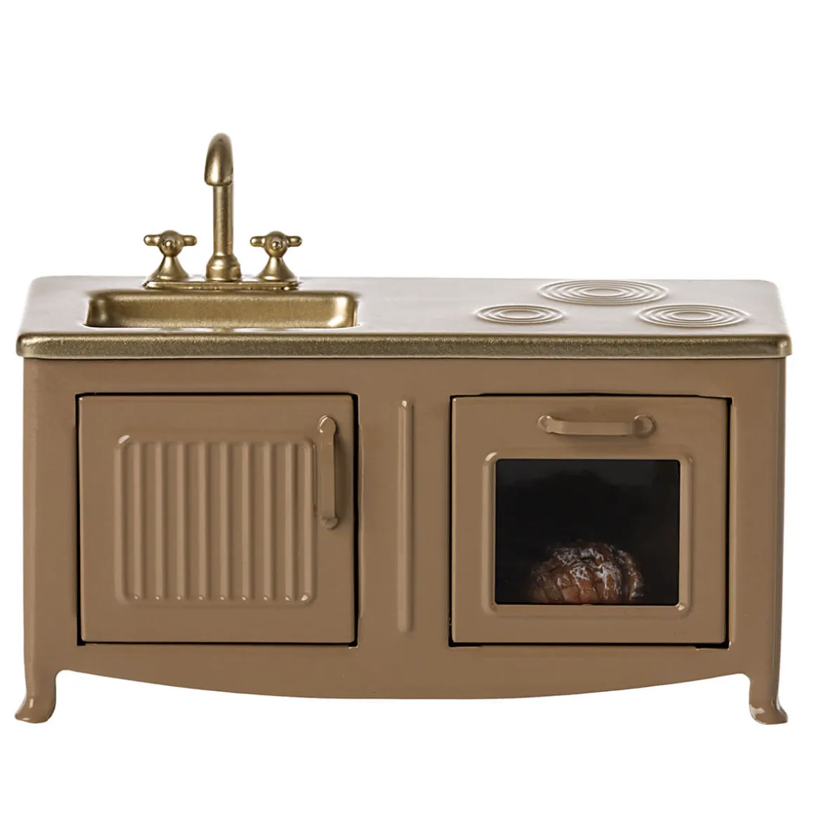 Mouse Kitchen in Light Brown by Maileg