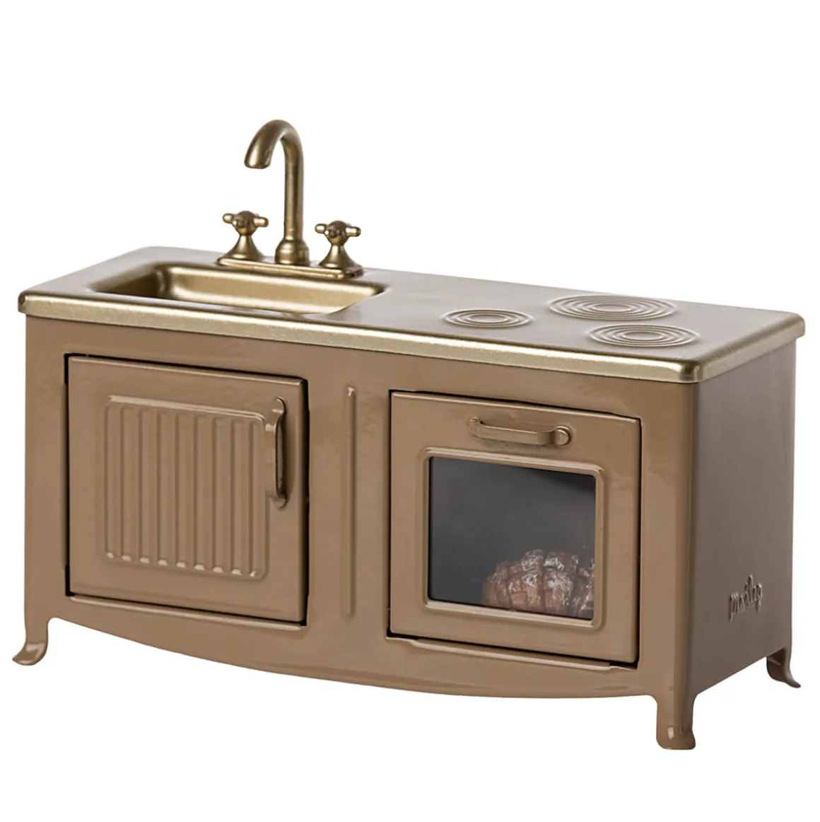 Mouse Kitchen in Light Brown by Maileg