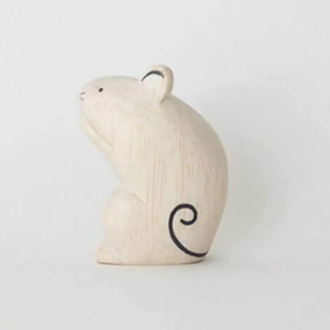 Mouse - Polepole Wooden Animal by T-Lab