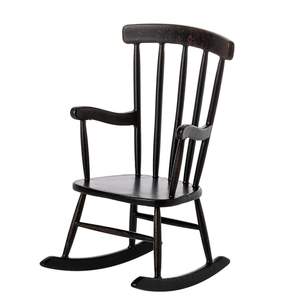 Mouse Rocking Chair in Anthracite by Maileg