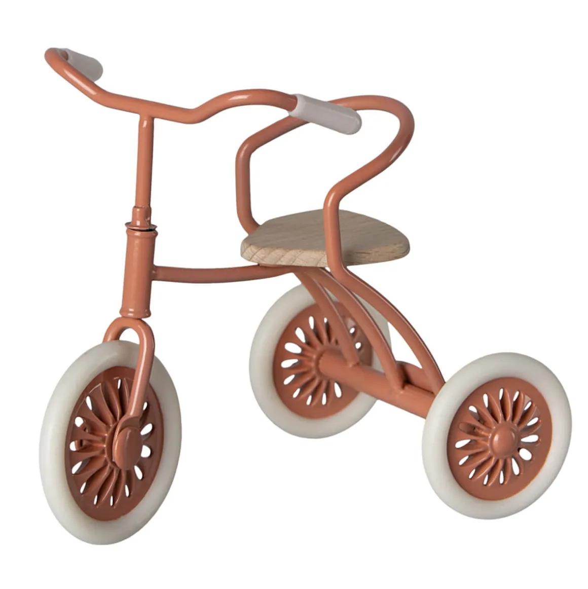 Mouse Tricycle and Garage in Coral by Maileg