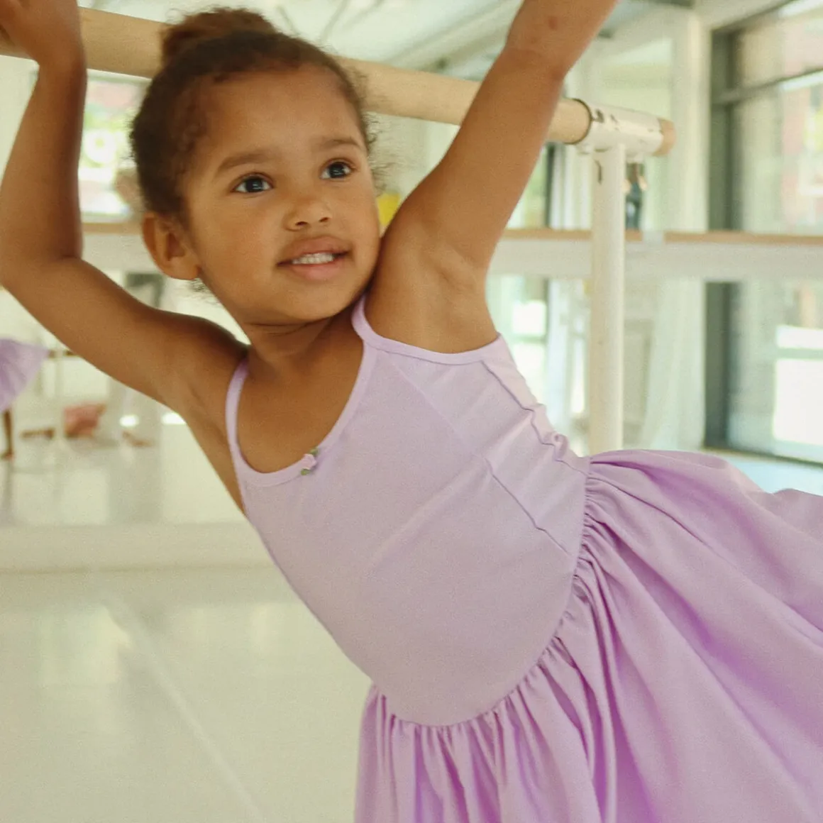 Mousse Dress in Lavender Purple by Konges Slojd