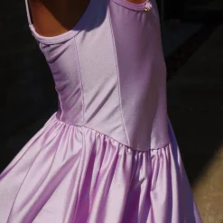 Mousse Dress in Lavender Purple by Konges Slojd