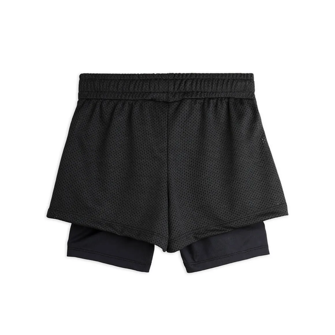 MR Sport Combined Shorts in Black by Mini Rodini