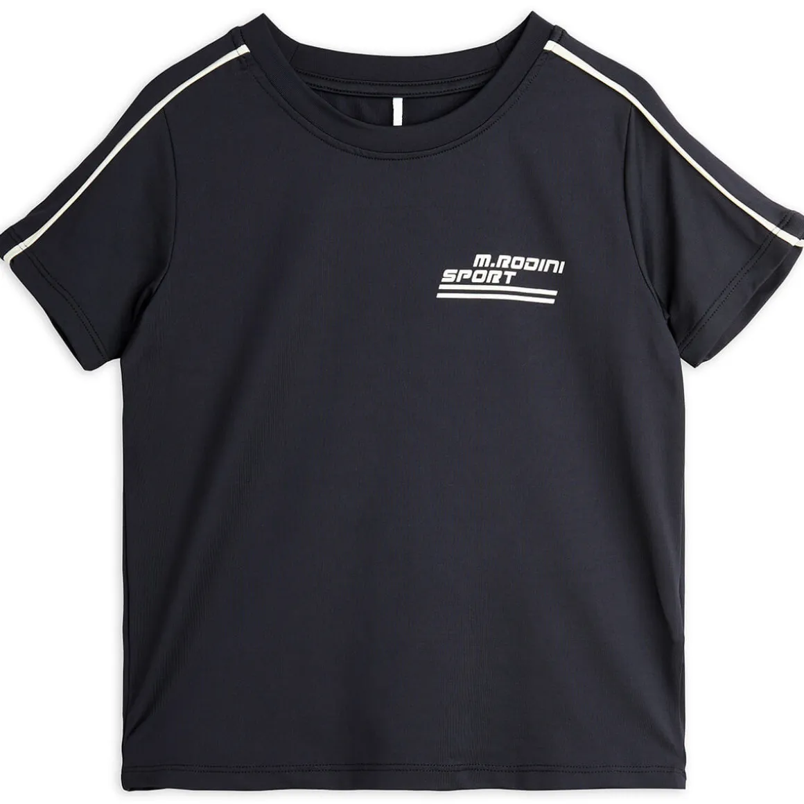 MR Sport Drapy T-Shirt in Black by Mini Rodini