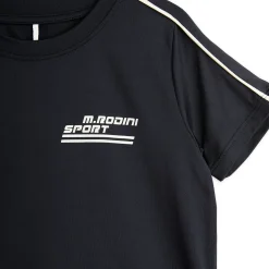 MR Sport Drapy T-Shirt in Black by Mini Rodini