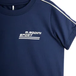 MR Sport Drapy T-Shirt in Blue by Mini Rodini