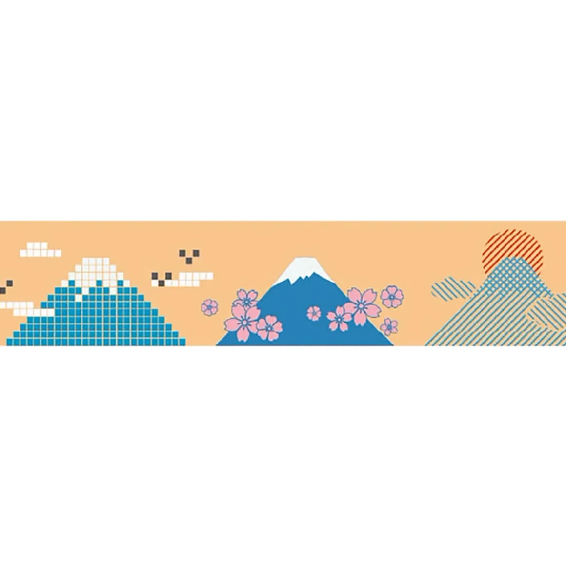 Mt. Fuji Graphic 15mm Ex Collection Washi Tape by MT Japan