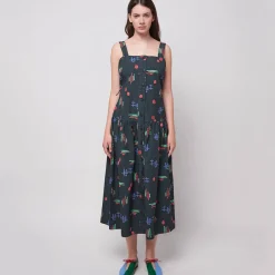 Multicolour Print Strap Dress by Bobo Choses Womenswear