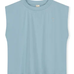 Muscle Tee in Sky by Gray Label
