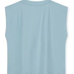 Muscle Tee in Sky by Gray Label