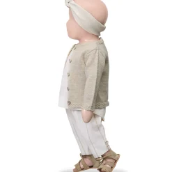 Musha Cardigan in Beige by 1+ in the Family