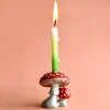 Mushroom Ceramic Cake Topper by Camp Hollow