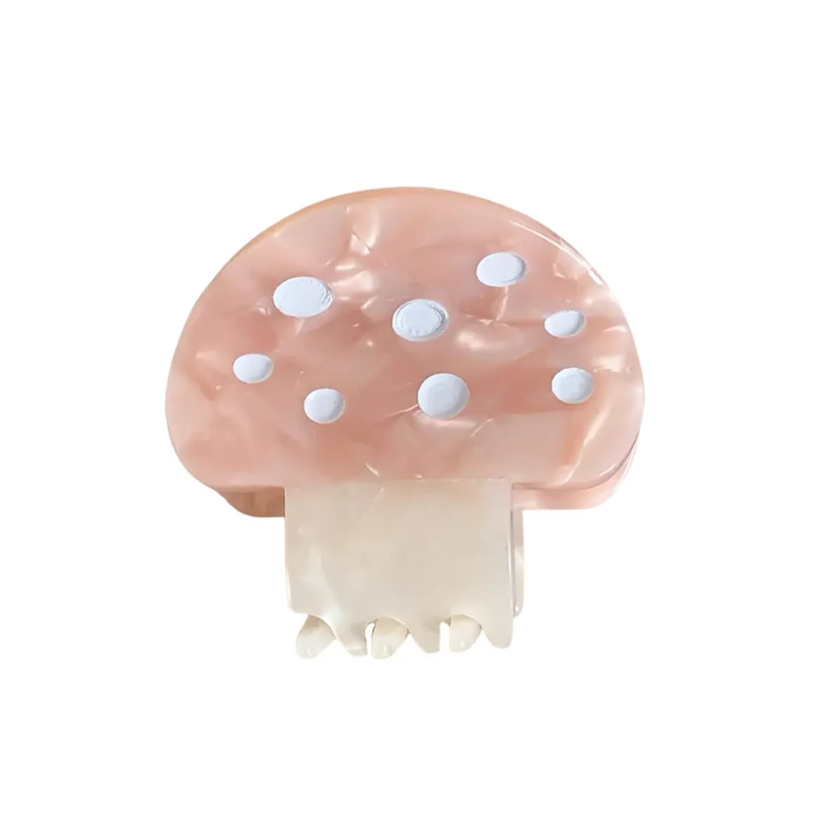 Mushroom Hair Claw in Pink by Hello Sakura