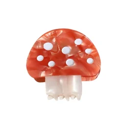 Mushroom Hair Claw in Red by Hello Sakura