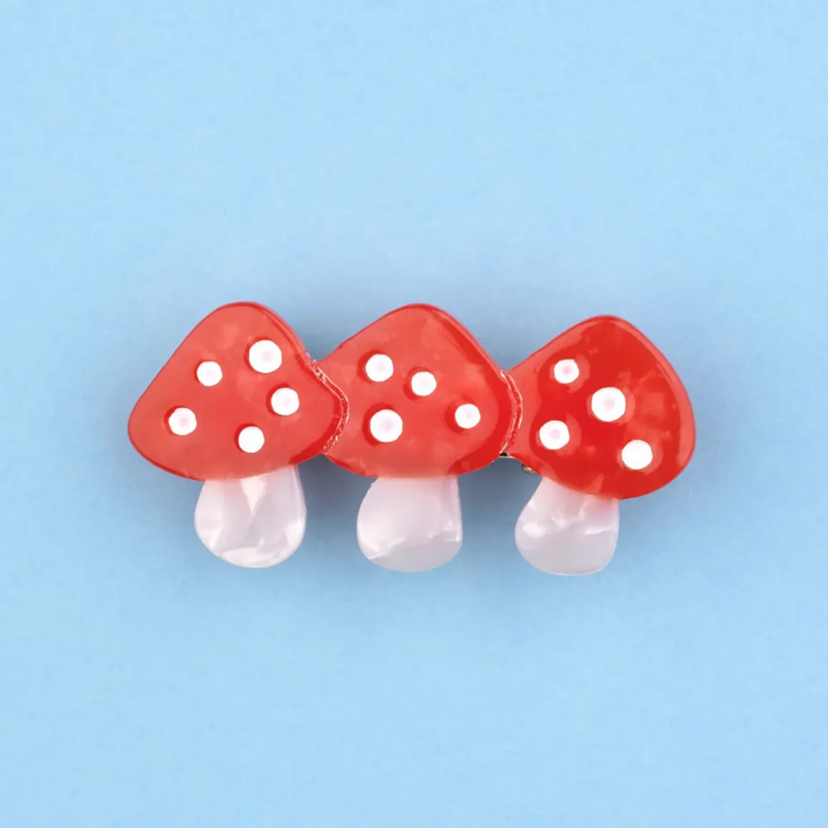 Mushroom Hair Clip by Coucou Suzette