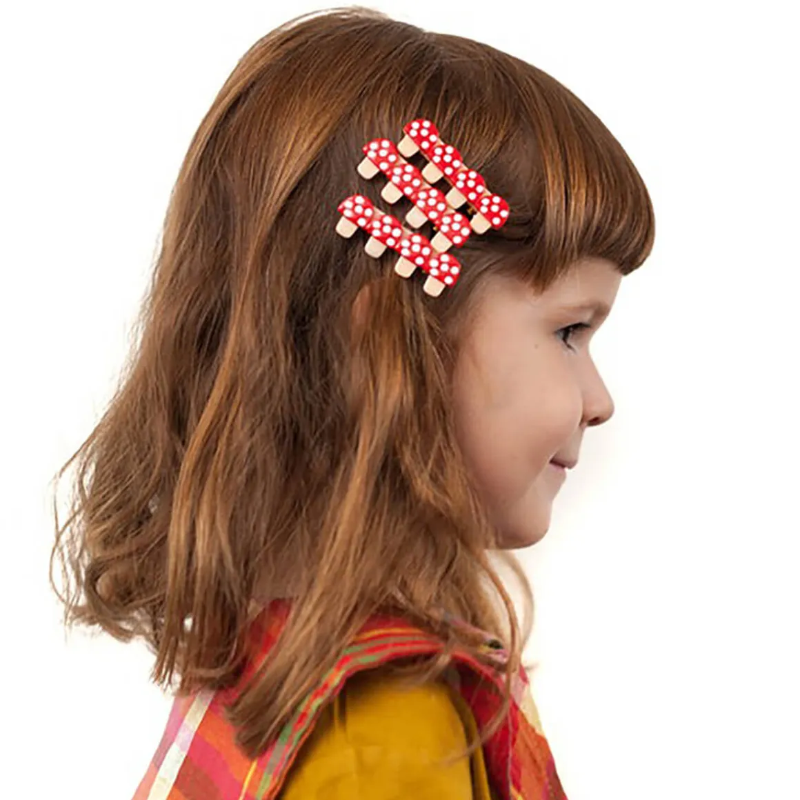 Mushroom Hair Clip by Eugenia Kids