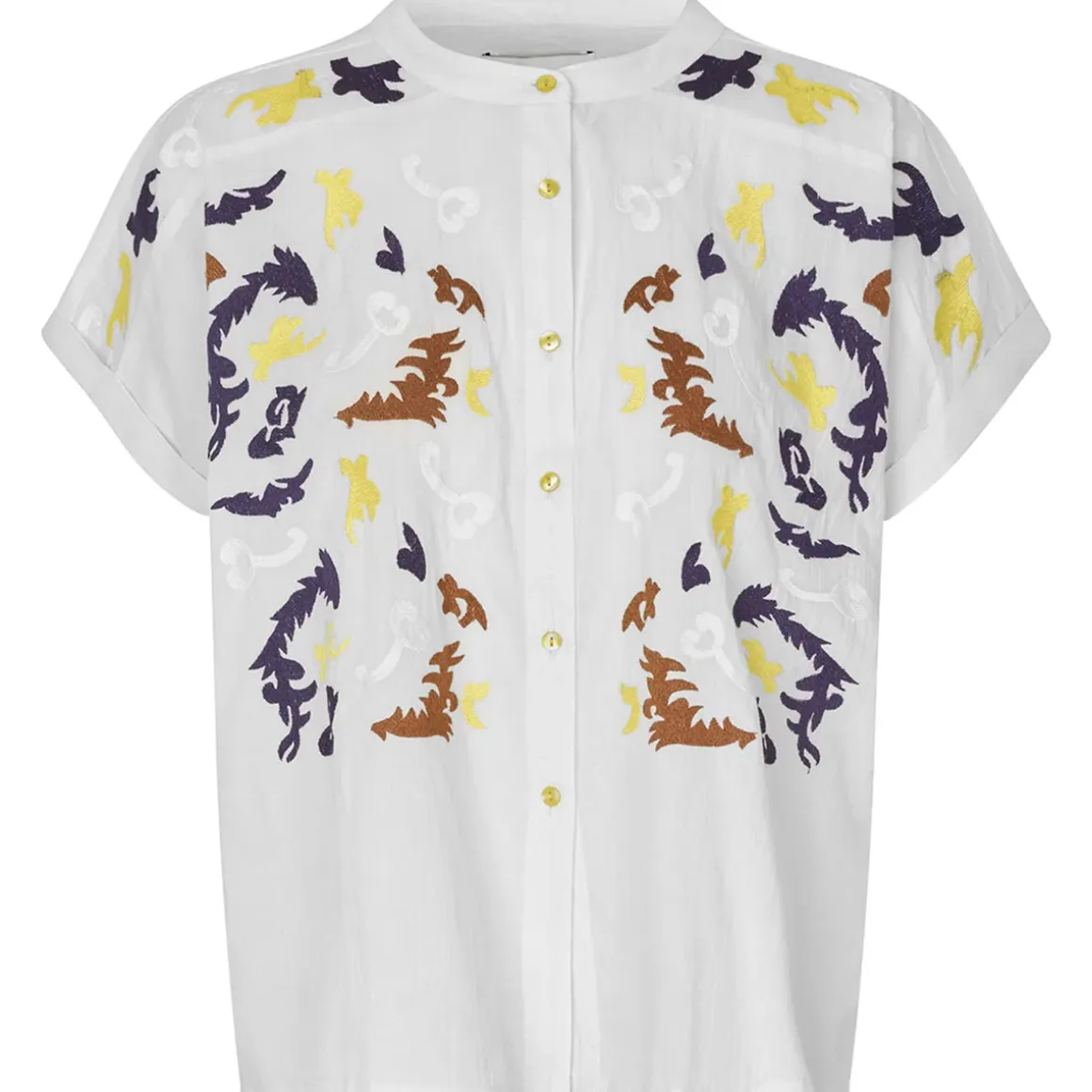 Mya Shirt in White by Lollys Laundry