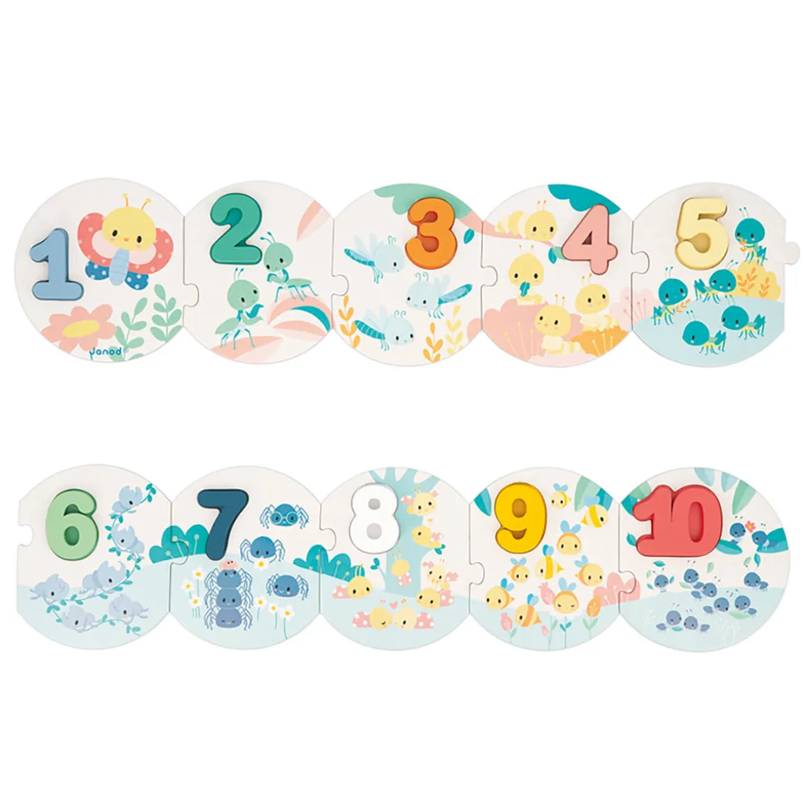 My First Numbers Puzzle by Janod