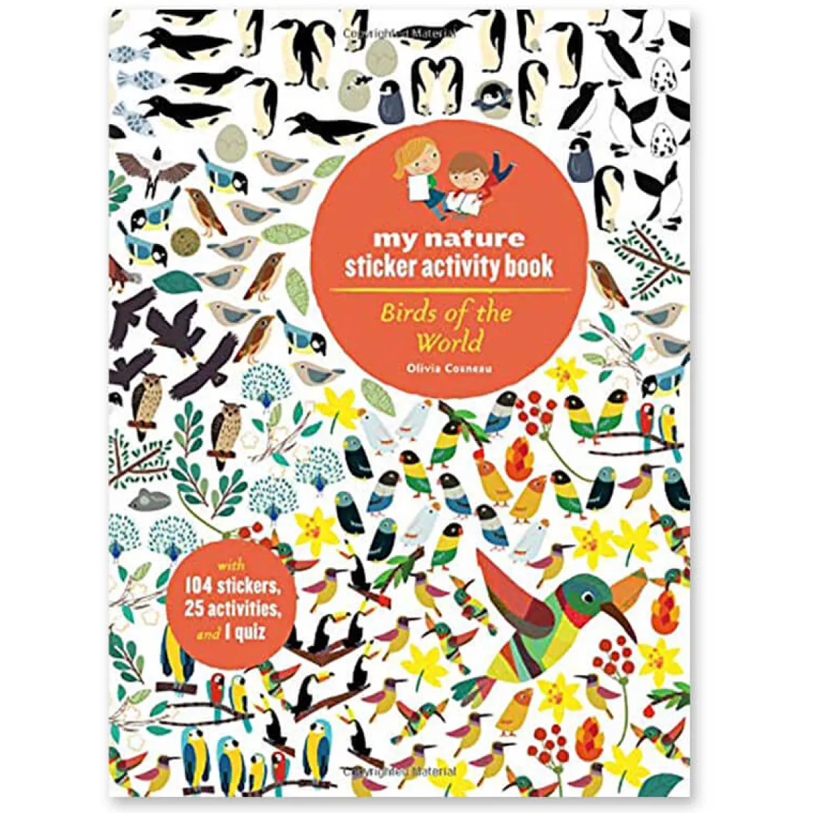 My Nature Sticker Activity Book: Birds of the World by Olivia Cosneau