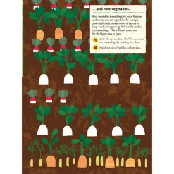My Nature Sticker Activity Book: In the Vegetable Garden by Olivia Cosneau
