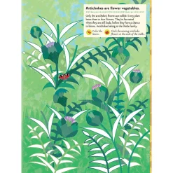 My Nature Sticker Activity Book: In the Vegetable Garden by Olivia Cosneau