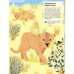 My Nature Sticker Activity Book: Animals Of The Savannah by Olivia Cosneau