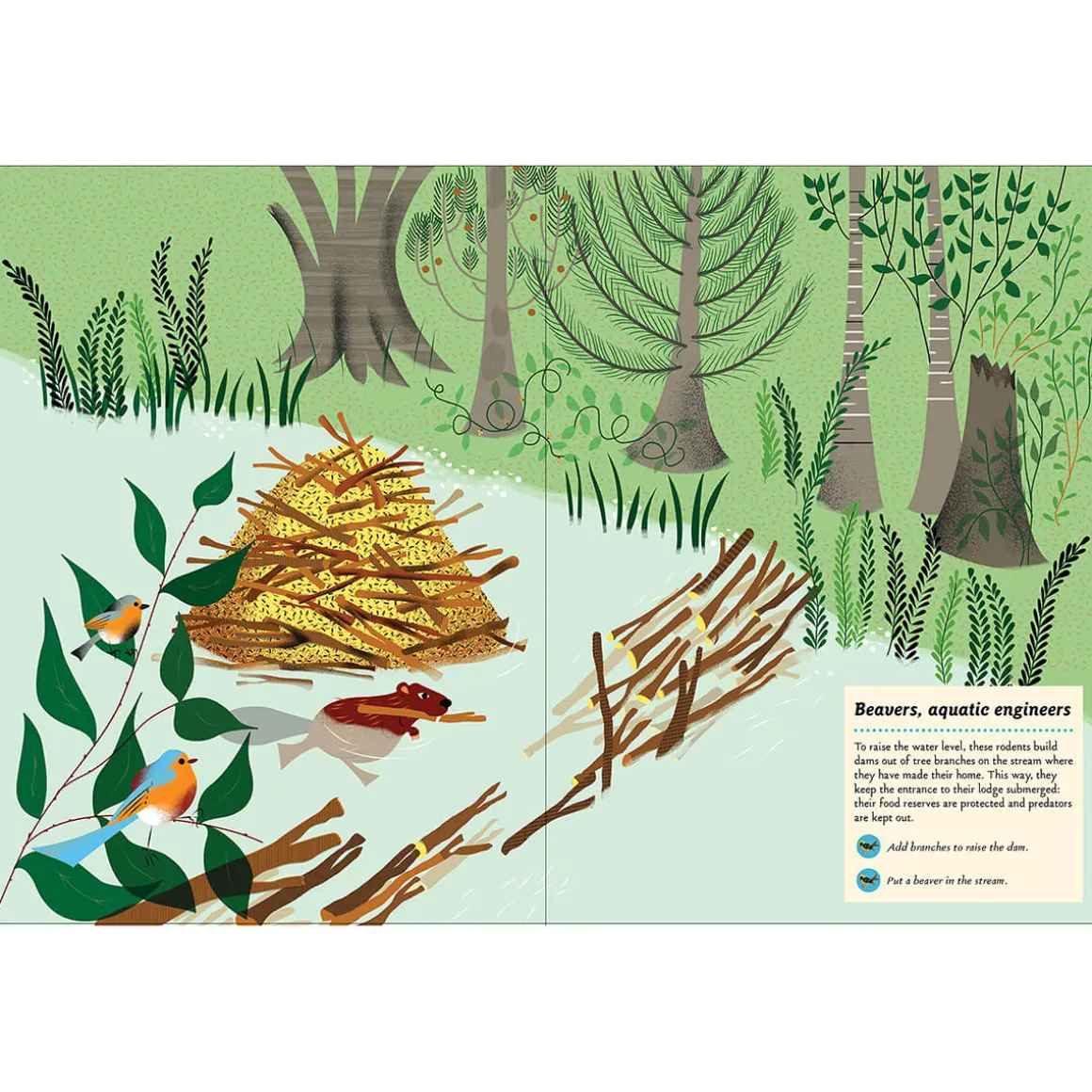 My Nature Sticker Activity Book: Inventive Animals by Olivia Cosneau