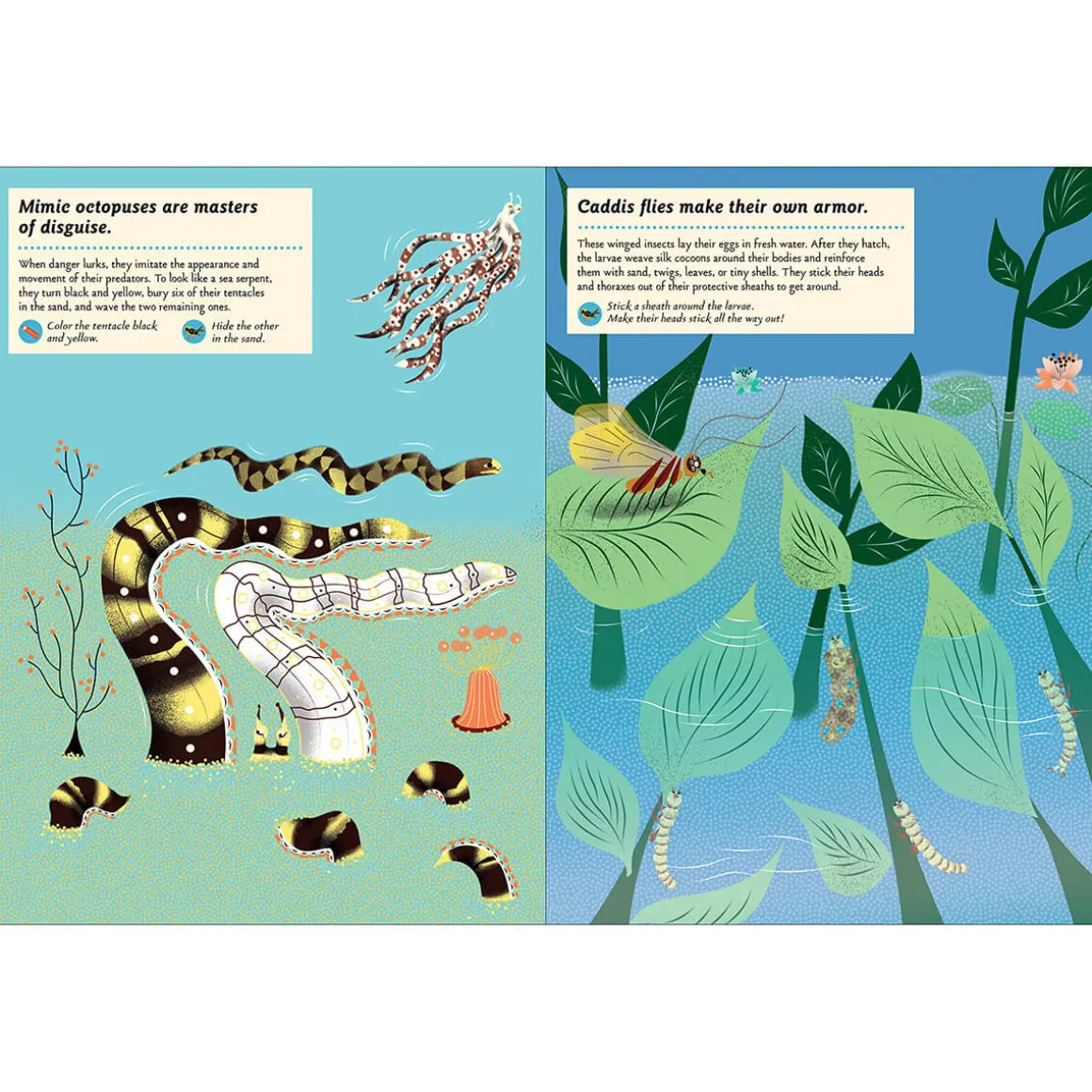 My Nature Sticker Activity Book: Inventive Animals by Olivia Cosneau