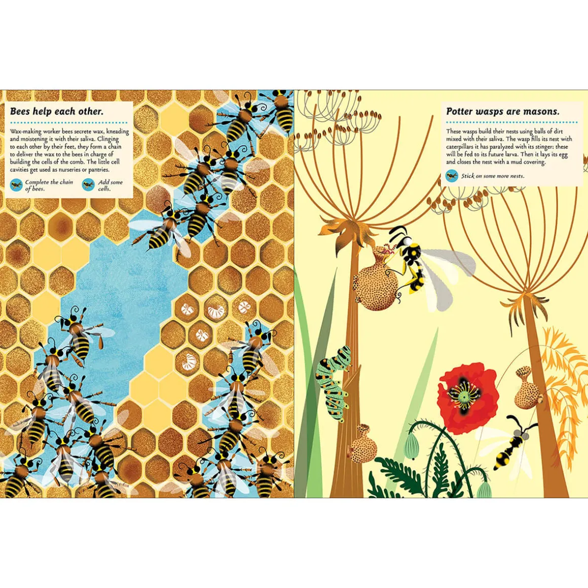 My Nature Sticker Activity Book: Inventive Animals by Olivia Cosneau