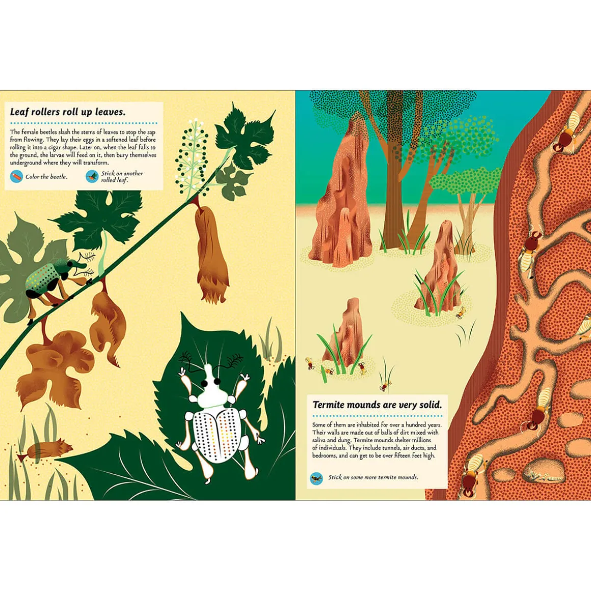 My Nature Sticker Activity Book: Inventive Animals by Olivia Cosneau
