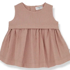 Naomi Dress in Apricot by 1+ in the Family - Last Ones In Stock - 6-12 Months