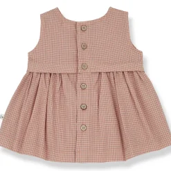 Naomi Dress in Apricot by 1+ in the Family - Last Ones In Stock - 6-12 Months
