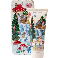 Nathalie Lete Christmas Forest Folk Hand Cream Tin by Heathcote & Ivory
