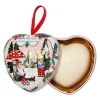 Nathalie Lete Christmas Heart Soap Tin by Heathcote & Ivory