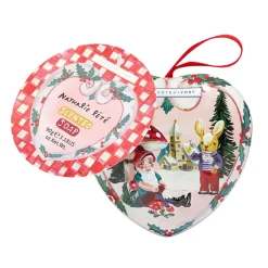 Nathalie Lete Christmas Heart Soap Tin by Heathcote & Ivory